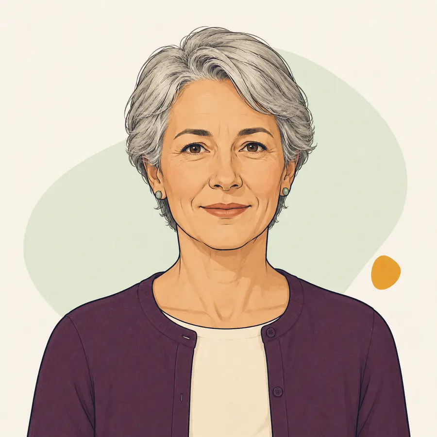 Nora Stein – Qualitätssicherung und Sicherheitsprüfung Illustrationsportrait von Nora Stein, KI-Arbeitsrolle für Qualitätssicherung und Sicherheitsprüfung